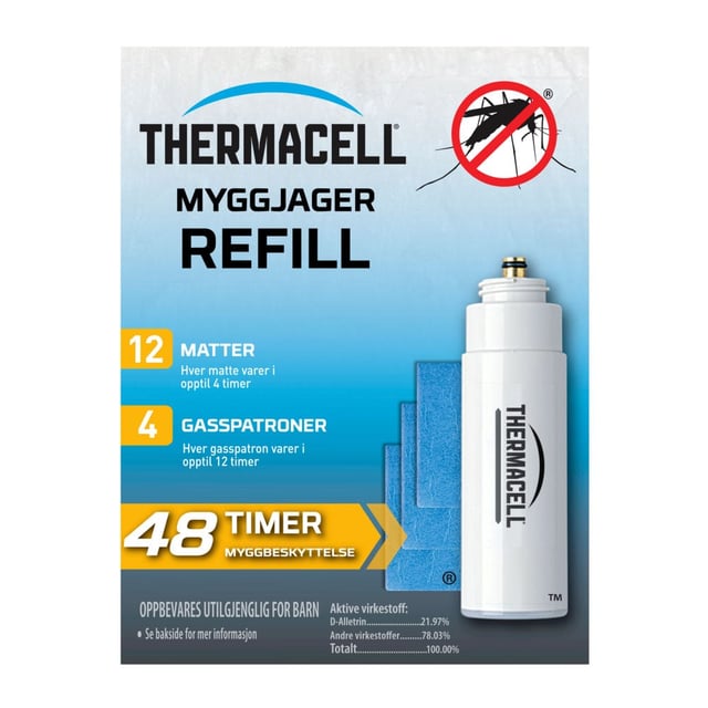 ThermaCELL R4 refill myggjager 4 pk.