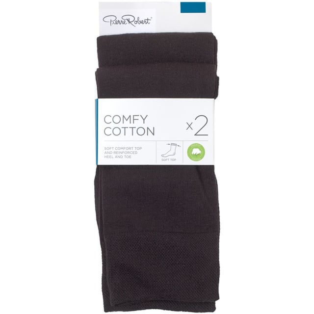 Pierre Robert Comfy Cotton sokker 2-pk unisex