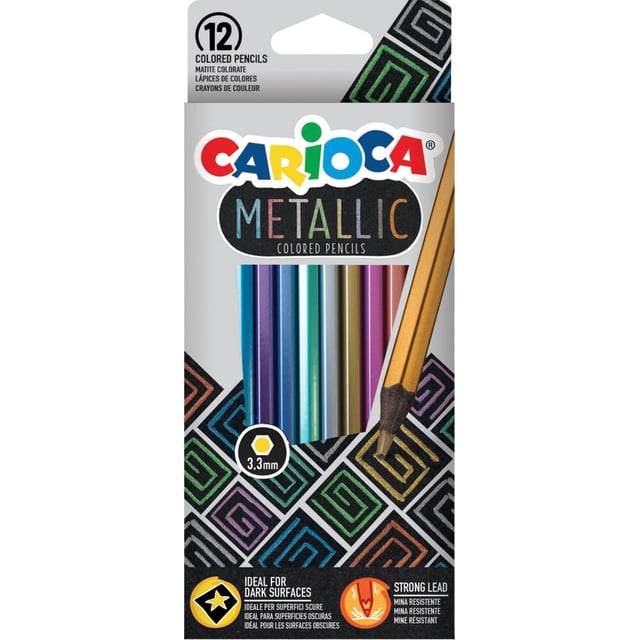Carioca metallic fargeblyanter