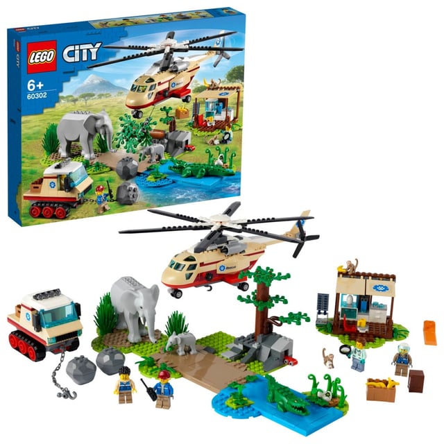 LEGO® City Wildlife 60302 Dyreredningsoperasjon