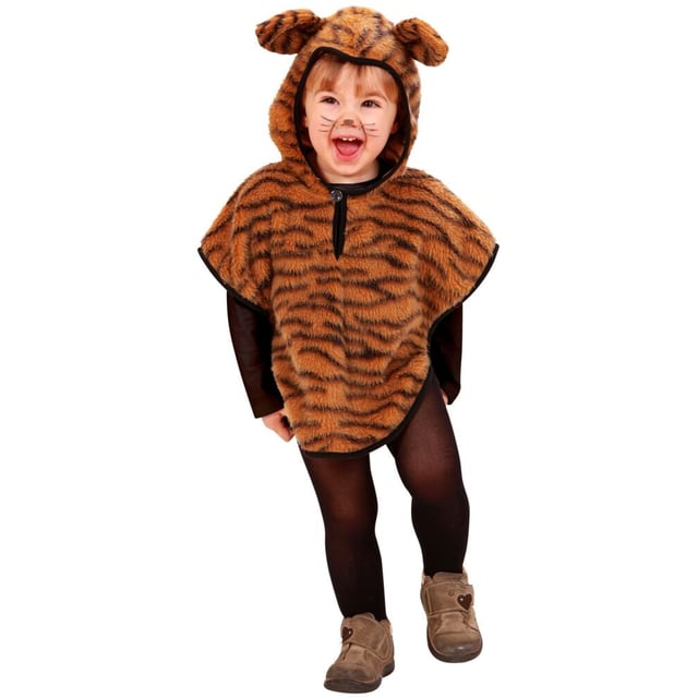 Tiger Poncho kostyme