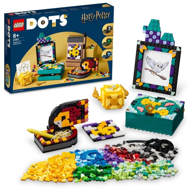 LEGO® DOTS Galtvort skrivebordssett 41811