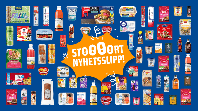 Stort nyhetsslipp innen dagligvare hos Obs!