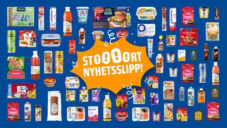 Stort nyhetsslipp innen dagligvare hos Obs!