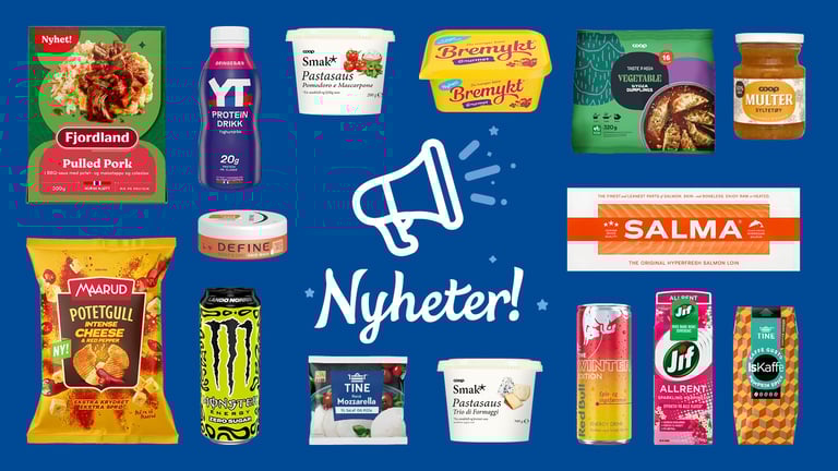 Høstens nyheter innen dagligvare 2025