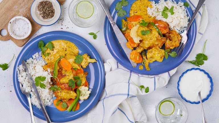 Lollipop-kylling i korma