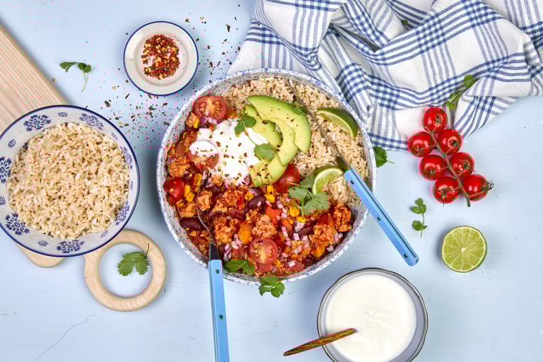 Chili con kyllingkjøttdeig