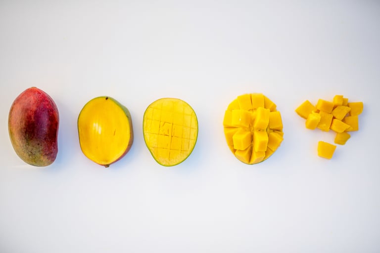 Kan du dele mango uten søl?