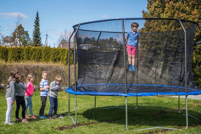 Slik blir trampoline-leken sikker