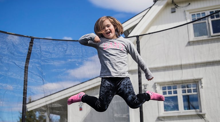 10 morsomme ting du kan bruke trampolinen til