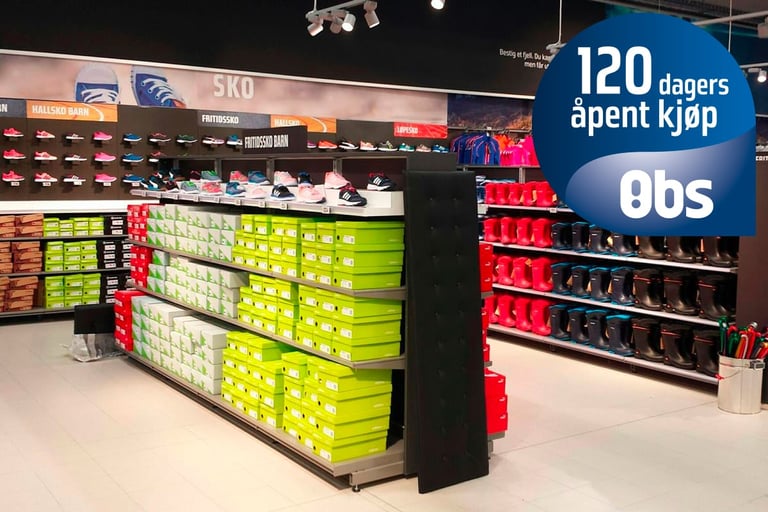 120 dager åpent kjøp