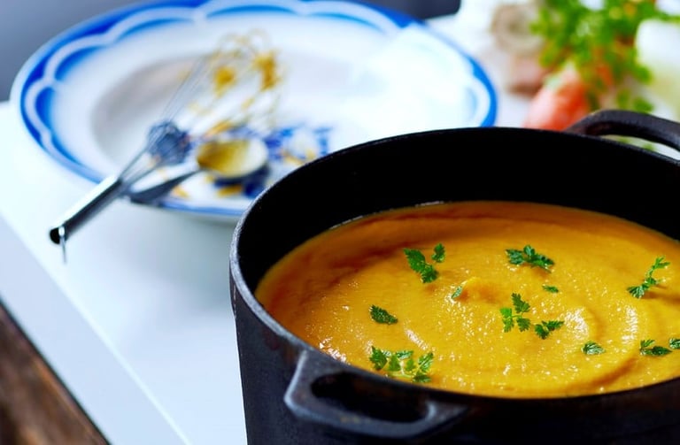 Supergod gulrotsuppe