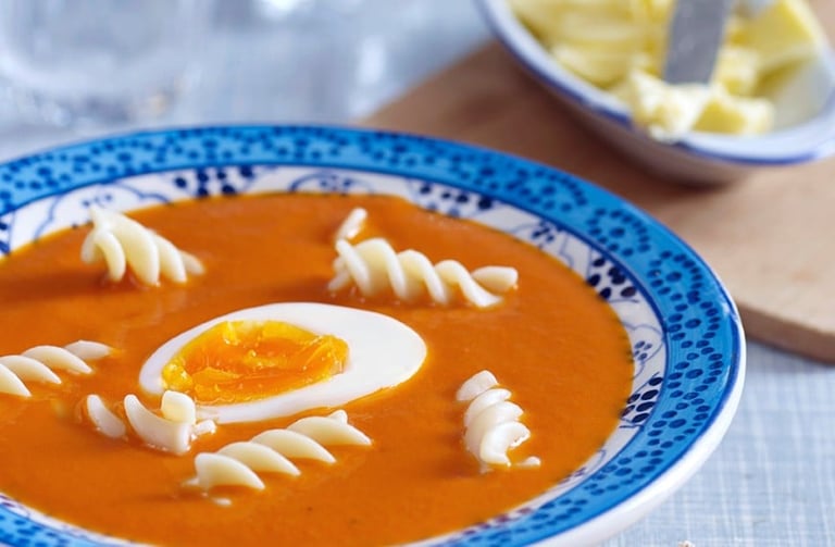 Hjemmelaget tomatsuppe