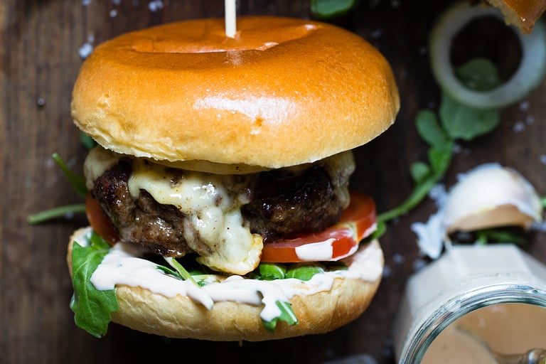 Burger på 30 minutter