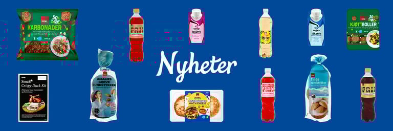 Mange nyheter fra våre egne merkevarer