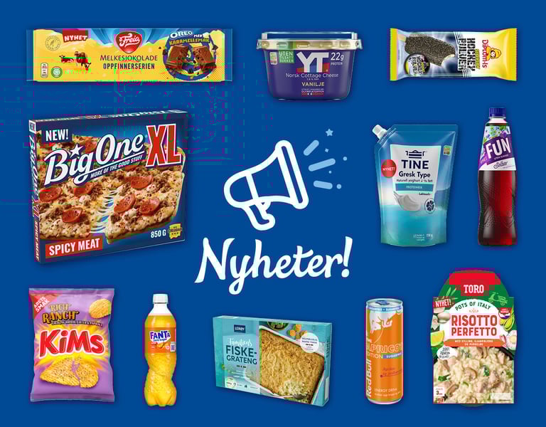 Våren nærmer seg og det betyr nyheter i butikk