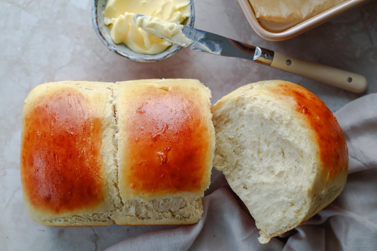 Luftig melkebrød
