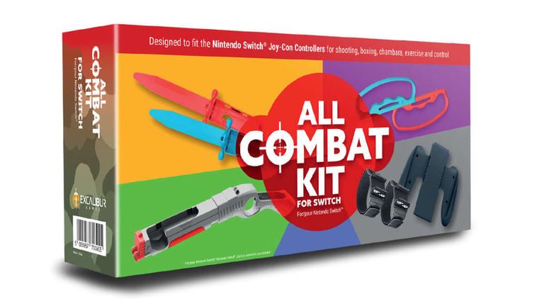 MAXX TECH 382006 Combat Kit for Nintendo Switch™ | Obs.no
