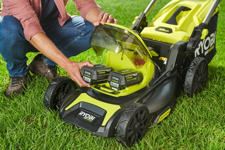 Ryobi RY36LMX46A-150 Max Power gressklipper m/batteri
