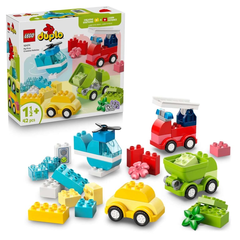 LEGO® DUPLO® Mine første kreative kjøretøy 10474 | Obs.no