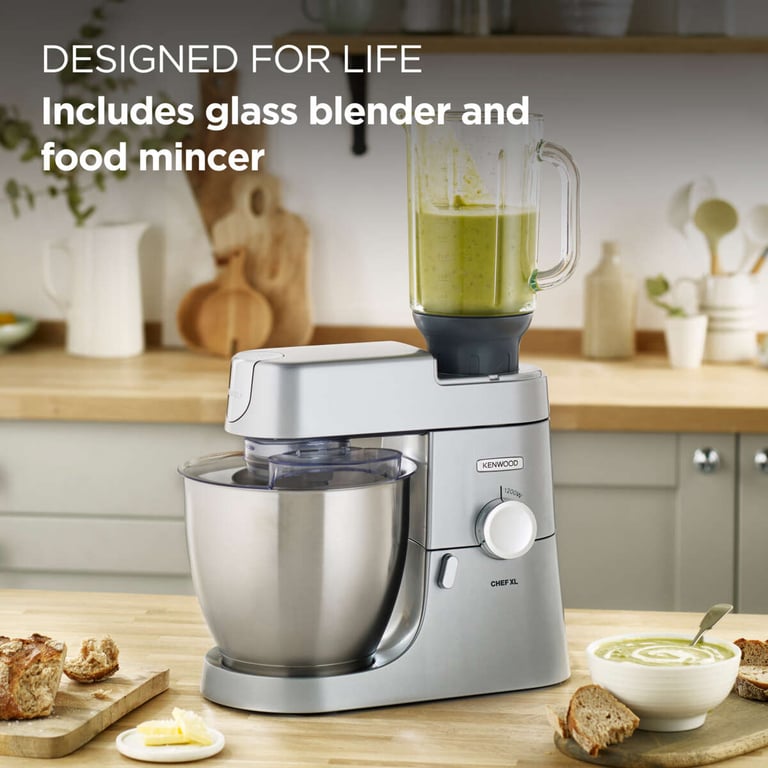 Kenwood KVL4170S Chef XL kjøkkenmaskin | Obs.no