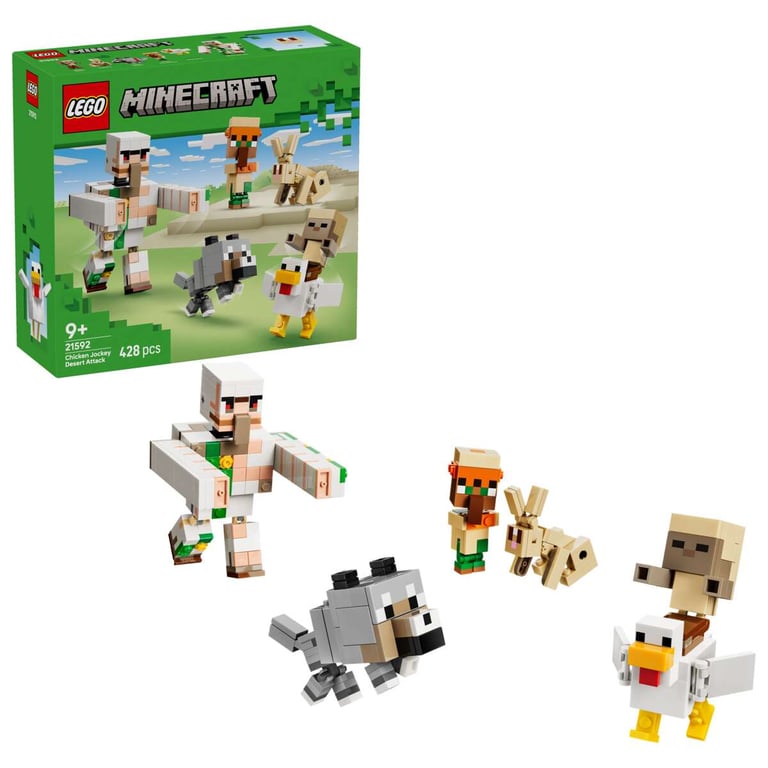 LEGO® Minecraft® Ørkenangrep med hønse-jockey 21592 | Obs.no
