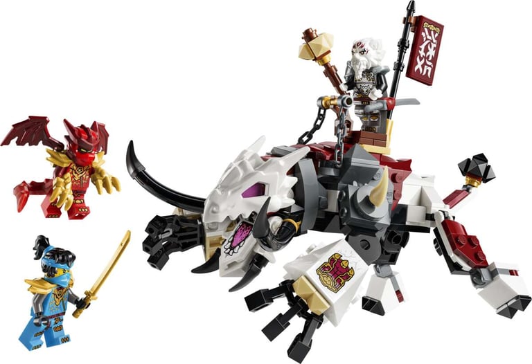 LEGO® NINJAGO® Zilvar med monsterdragen Grimtak 71863 | Obs.no