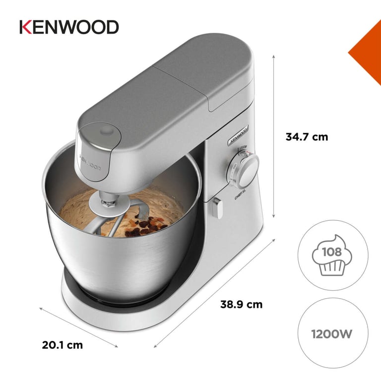 Kenwood KVL4170S Chef XL kjøkkenmaskin | Obs.no