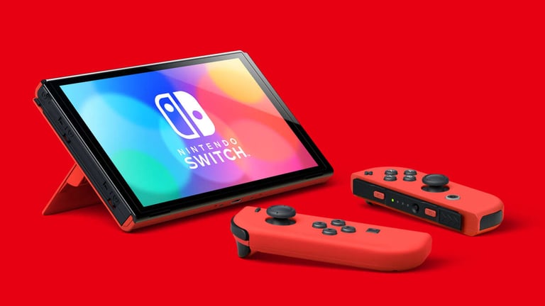 Nintendo Switch™ konsoll OLED Mario | Obs.no