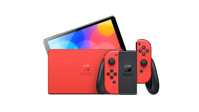 Nintendo Switch™ konsoll OLED Mario | Obs.no