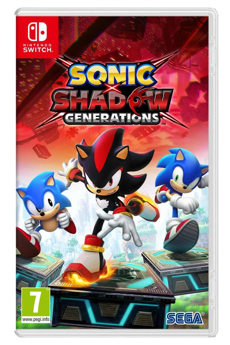 Sonic X Shadow Generations for Nintendo Switch™ | Obs.no