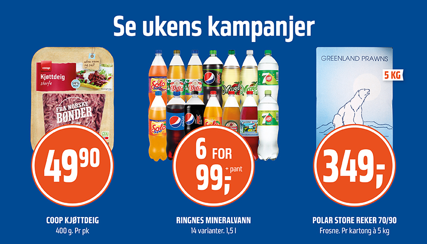 Se denne ukens tilbud