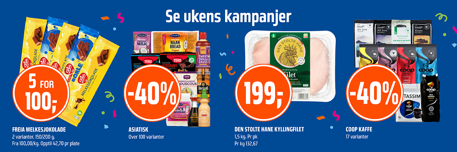 Se denne ukens tilbud