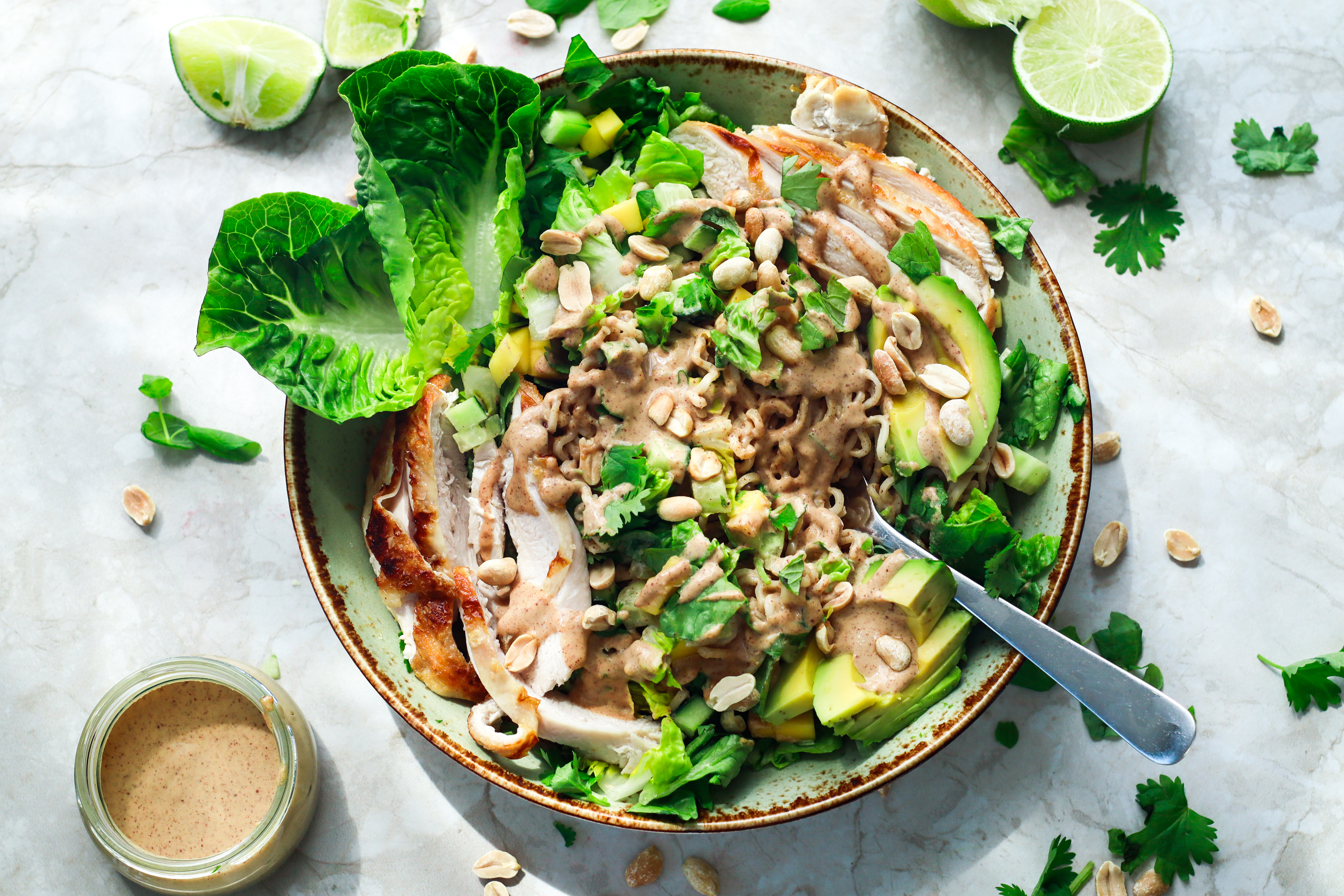 Thai nudel-salat | Obs.no
