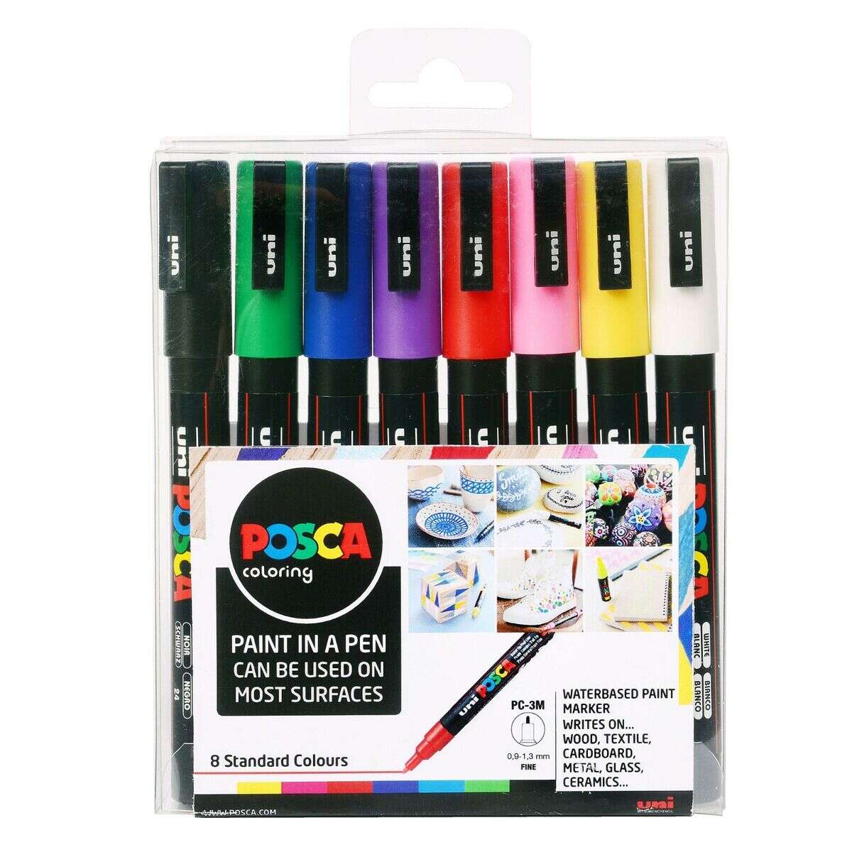 Posca tusjer 8pk | Obs.no