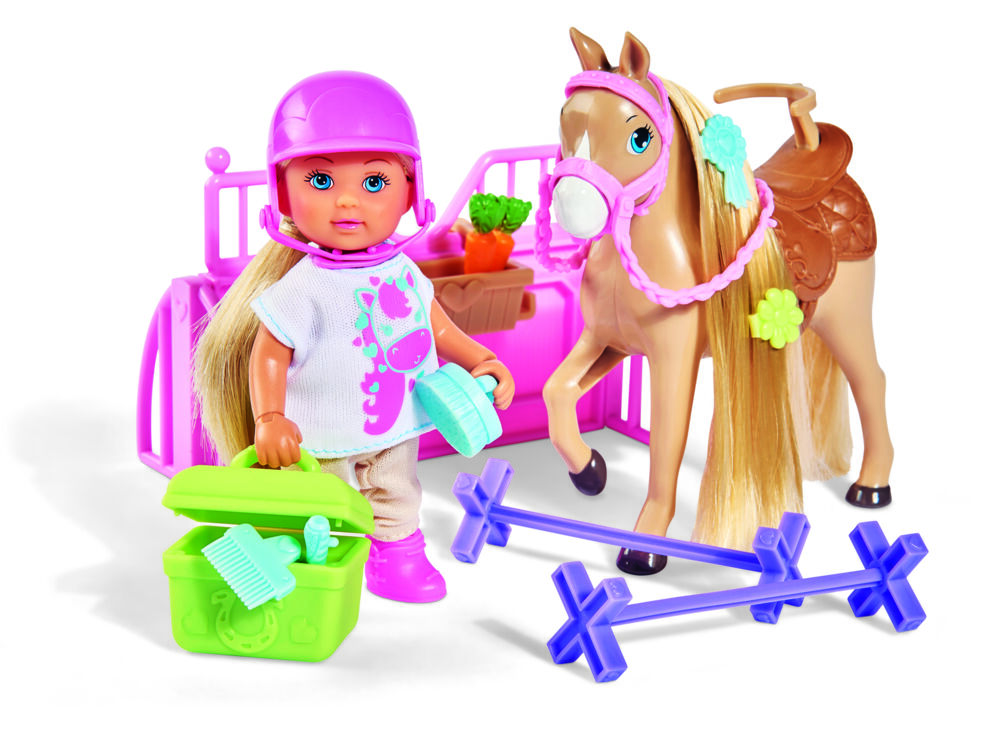 Produkt miniatyrebild Evi Love dukke med Holiday hest