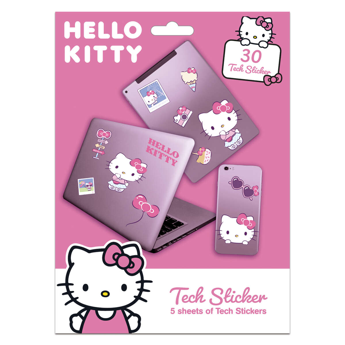 Hello Kitty Tech Stickers Hello Kitty: Tech stickers | Obs.no