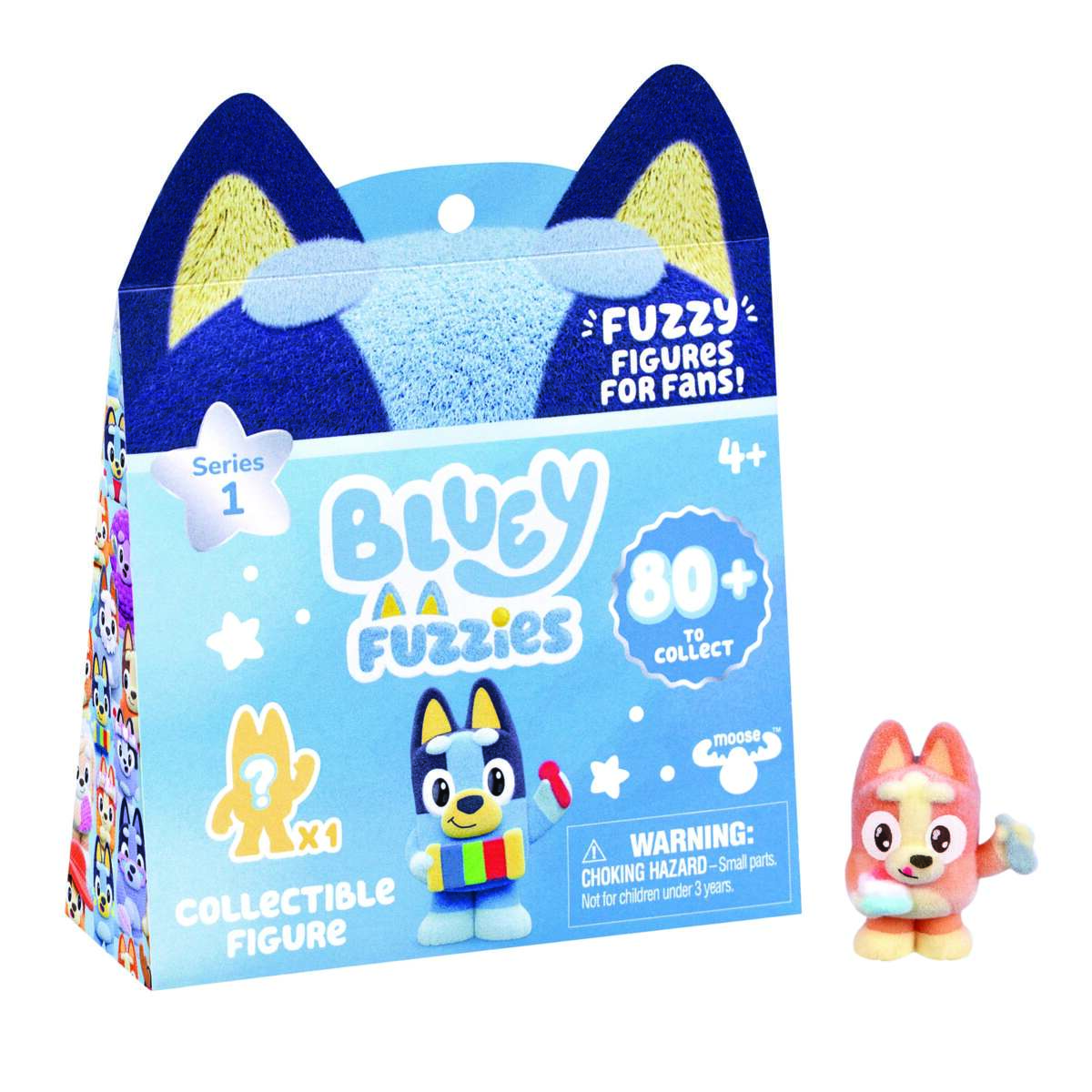 BLUEY Fuzzies minifigur 1 stk | Obs.no