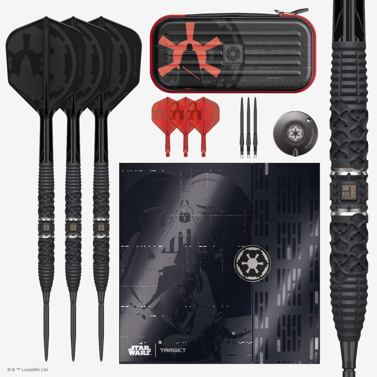 Target Star Wars Darth Vader dartpiler steel tip 24g | Obs.no