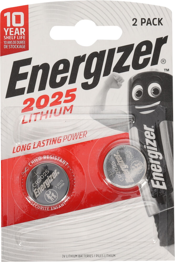 Produkt miniatyrebild Energizer® Lithium  CR2025 batterier