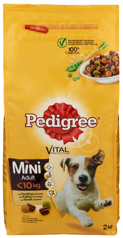Produkt miniatyrebild Pedigree® Mini Adult 2kg