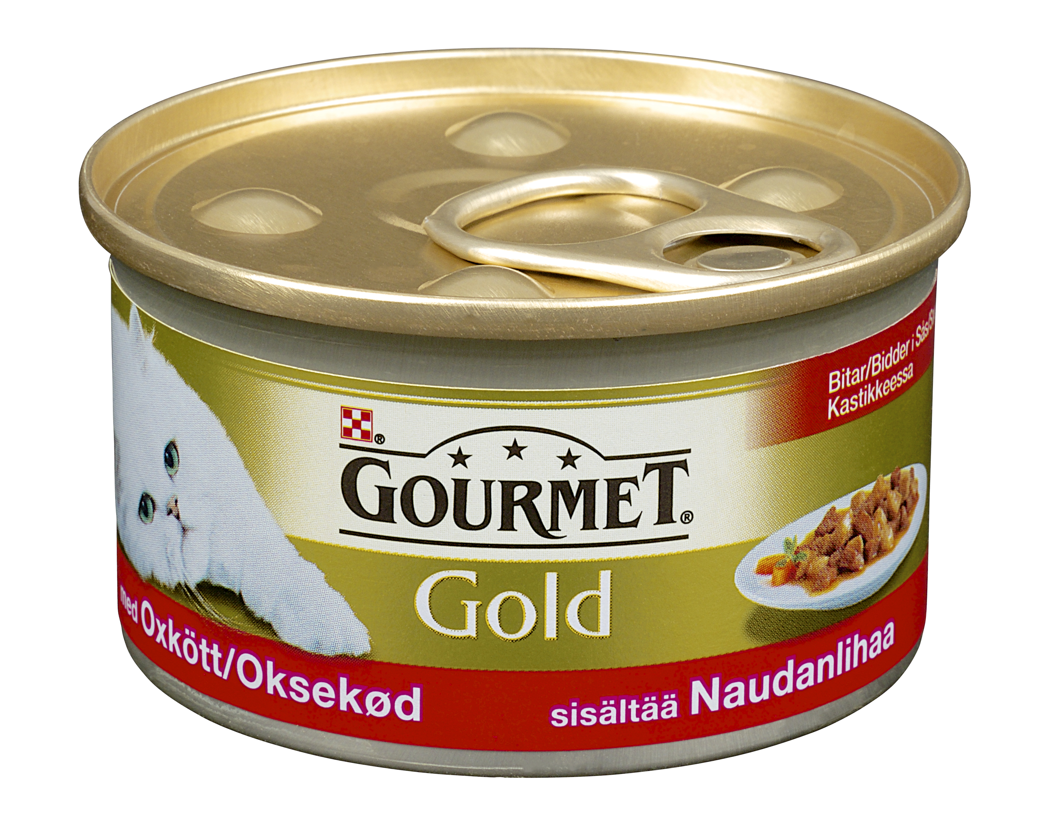 Produkt miniatyrebild Gourmet Gold Oksekjøtt 85g