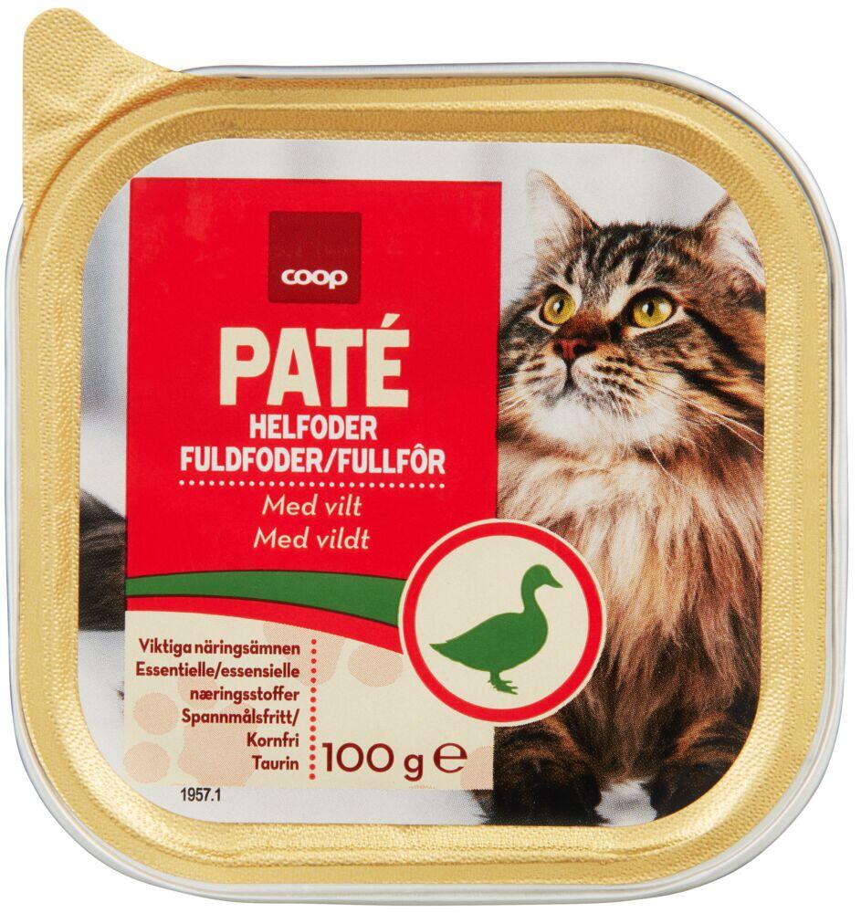 Coop Catz Vilt Pate 100g