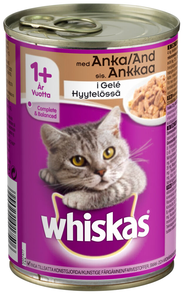 Whiskas® And i Gele 400g Boks