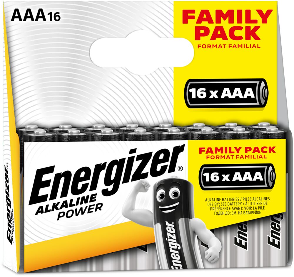 Produkt miniatyrebild Energizer® AAA batterier 16 pk.
