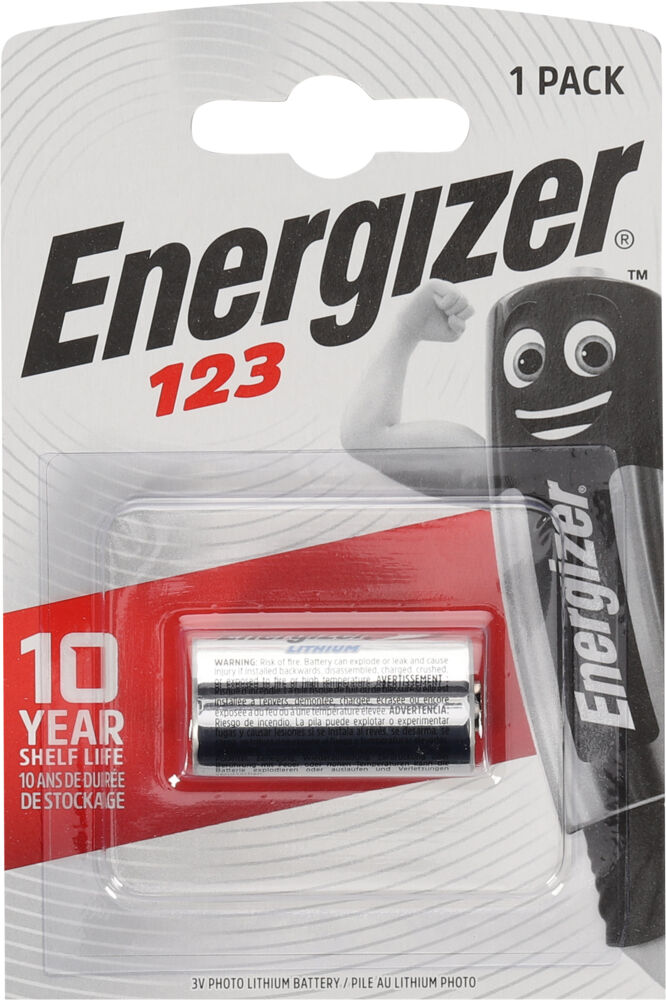 Energizer® Lithium Photo 123 1Pk