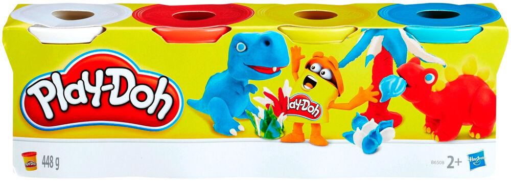 Produkt miniatyrebild Play-Doh 4-pakk