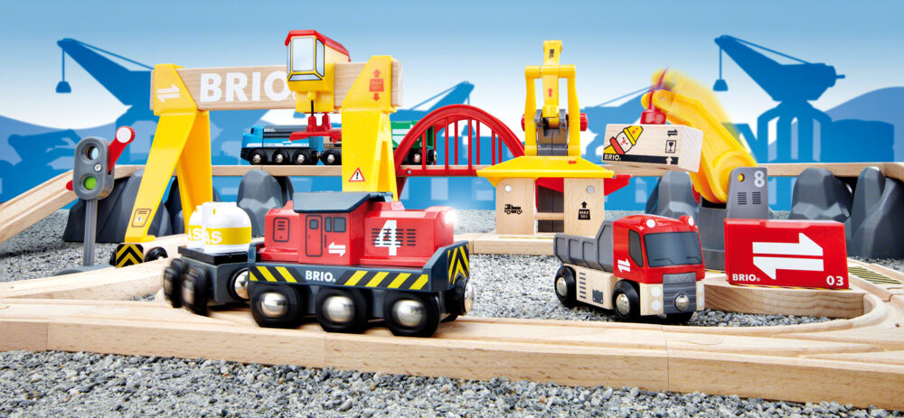 Produkt miniatyrebild BRIO® Metro togbanesett 50 deler
