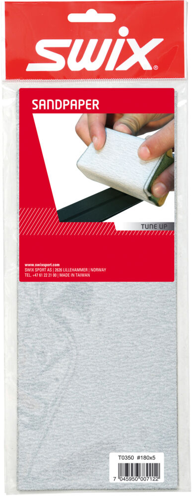 Produkt miniatyrebild Swix sandpapir #180 5 stk