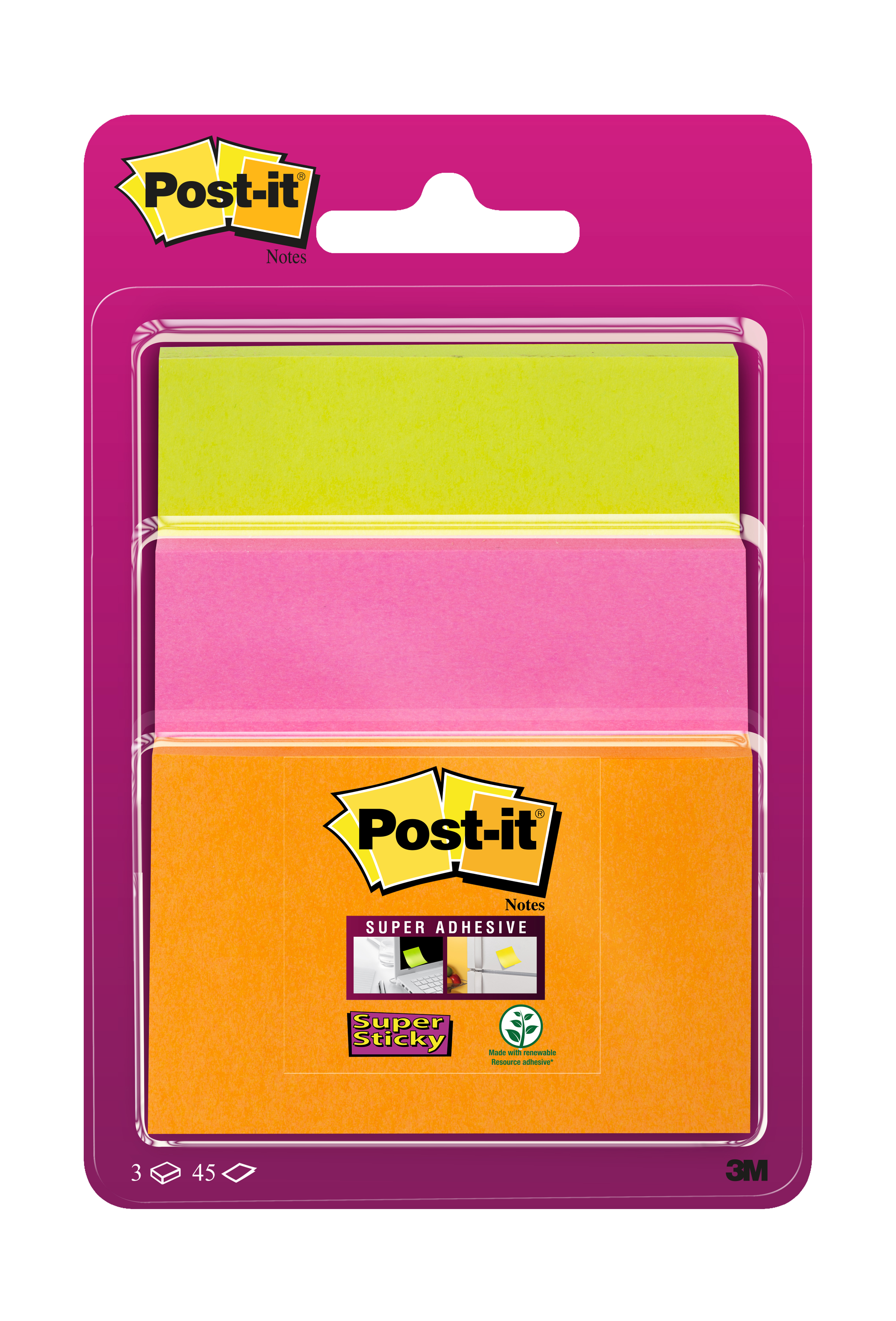 Produkt miniatyrebild Post-it® Super Sticky Notes
